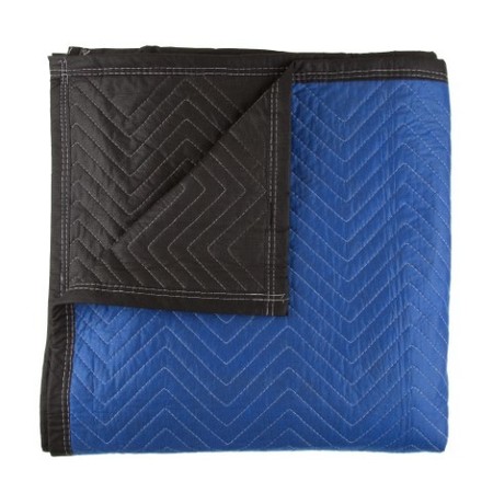Fleming Supply Quilted Moving Blanket- Protect and Cover Furniture, Cars, and Belongings- Heavy Duty Padding 450083OPD